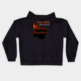 Real Men Have Muscle Kids Hoodie